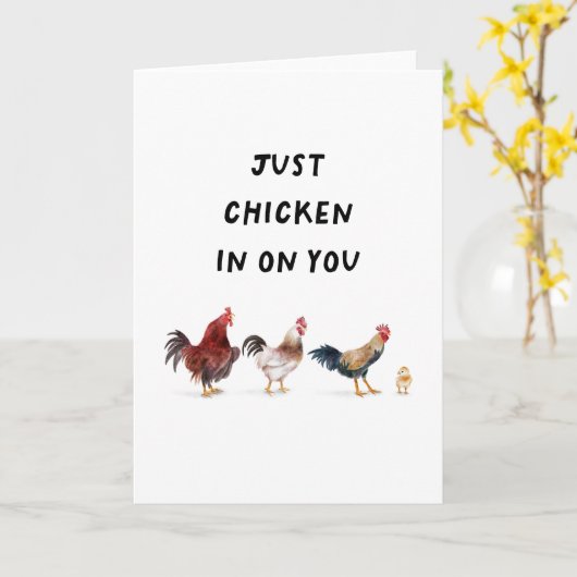 お前の上に座れ カード (黄色い花)