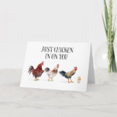 お前の上に座れ カード (正面)