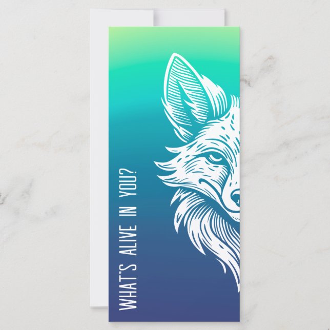 「お前の中に何が生きているんだ？」 ブックマーク (正面)