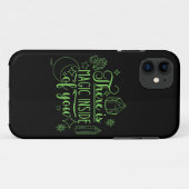 お前の中に魔法がある感動的 Case-Mate iPhoneケース (裏面(横))