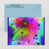 お前の事を飲んで ポストカード (正面/裏面)