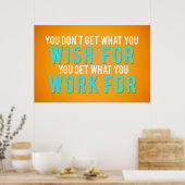 お前の仕事は手に入る ポスター (キッチン)