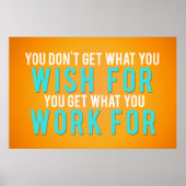 お前の仕事は手に入る ポスター (正面)