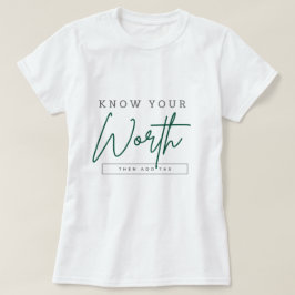 お前の価値を知れラディーのTシャツ Tシャツ