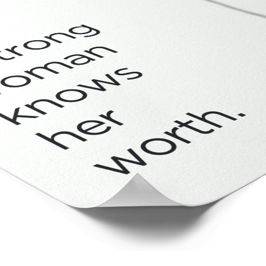 お前の価値を知れ ポスター (角)