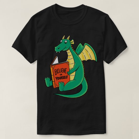 お前の信じドラゴン Tシャツ (デザイン正面)