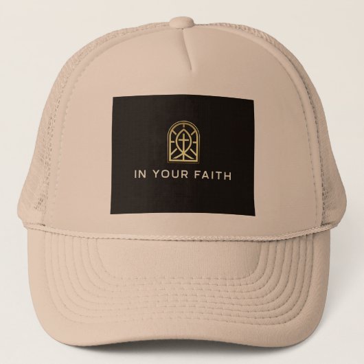 お前の信仰で キャップ (正面)