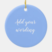 お前の先生もしじゃな感謝していいよ セラミックオーナメント (裏面)