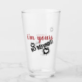 お前の分だ払い戻し杯は無い タンブラーグラス (正面)