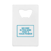お前の力は誰にもない クレジットカード栓抜き (裏面)