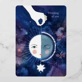 お前の半考え月の嘆き 箔シーズンカード