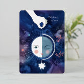 お前の半考え月の嘆き 箔シーズンカード (立ち正面)