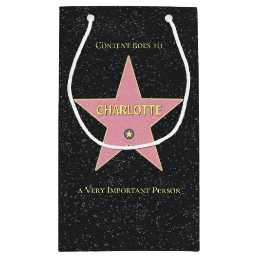 お前の名の星だ！抱き枕 スモールペーパーバッグ (裏面)