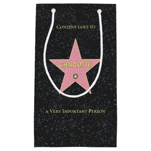 お前の名の星だ！抱き枕 スモールペーパーバッグ (正面)