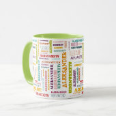 お前の名はこの上だ マグカップ (正面左)