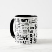 お前の名は上だ マグカップ (正面左)