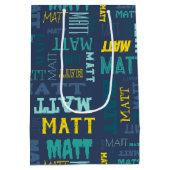 お前の名は上だ ミディアムペーパーバッグ (裏面)