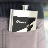 お前の名カスタマイズ前の飾り付けの瓶で フラスク (インサイチュ)