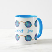 お前の名パーソナライズされた前で時間を切れ マグカップ (正面右)