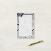 お前の名前の大群ハロウィーンこうもりグレグランジーBG ポストイット (デスク上)