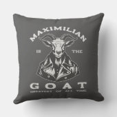 お前の名素晴らし前のヤギは クッション (裏面)