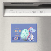 お前の吠え声は世間に聴かせろかわいい水彩ディノ マグネット (インサイチュ (食洗機))