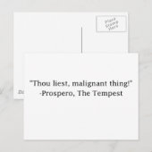 お前の命だ！ ポストカード (正面/裏面)