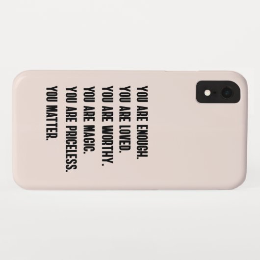 お前の問題だ Case-Mate iPhoneケース (裏面(横))