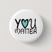 お前の問題 缶バッジ (正面)