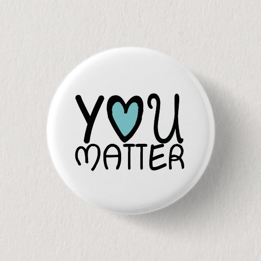 お前の問題 缶バッジ (正面)