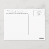 『お前の夢』 ポストカード (裏面)