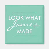 お前の子供の作った物を見ろ… マグネット (正面)