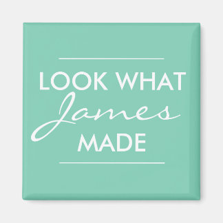 お前の子供の作った物を見ろ… マグネット