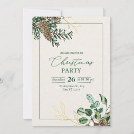 「お前の存在は名誉を得た：クリスマスの招待券 招待状