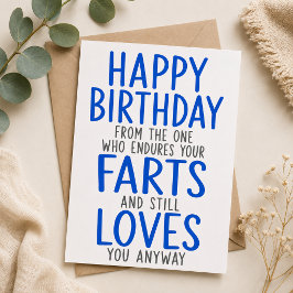 お前の屁に耐える者より誕生日おめでとう シーズンカード