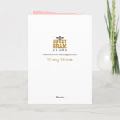 「お前の年齢について無味乾燥なジョーク」おもしろい誕生日 カード (裏面)