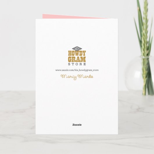 「お前の年齢について無味乾燥なジョーク」おもしろい誕生日 カード (裏面)