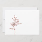 お前の幸運な日だ 招待状 (裏面)