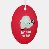 お前の忘れ鍵はやめろ! メタルオーナメント (正面右)