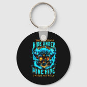 お前の悪魔は俺の頭の中のベッドの下に隠れ得る キーホルダー (正面)