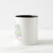 お前の愛は本質だ ツートーンマグカップ (中央)