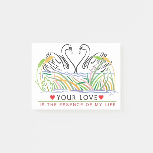 お前の愛は本質だ ポストイット (正面)