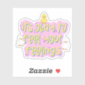 お前の感覚は感じいい – かわいいアヒル シール (シート)