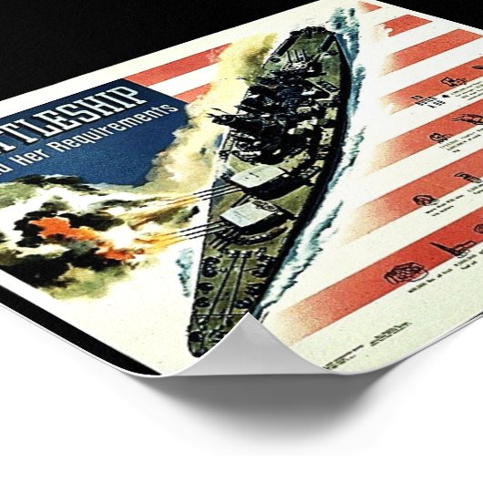 お前の戦艦 ポスター (角)