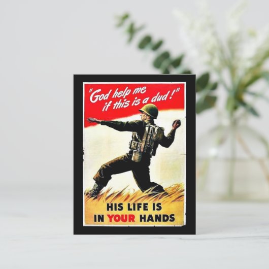 お前の手の中の女 ポストカード (スタンド正面)