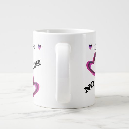 お前の払い戻しはダメだ! ジャンボコーヒーマグカップ (裏面)