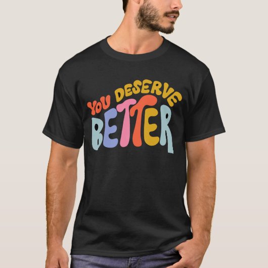お前の方が意欲を起こ引用文だ Tシャツ (正面)