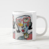 お前の方が良い ジャンボコーヒーマグカップ (右)