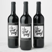 お前の日だ ワインラベル (ボトル)