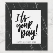 お前の日だ ワインラベル (シングルラベル)